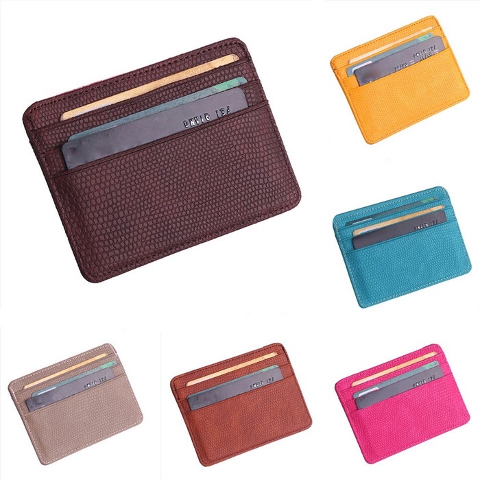 

Namecard Dompet Kartu Card Holder Kulit Import Nj24