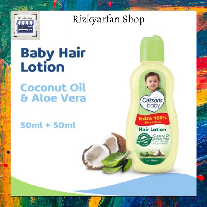 Menakjubkan Cussons Baby Hair Lotion 200Ml ( 100 + 100 Ml ) / Hair Lotion 200 Ml Limited