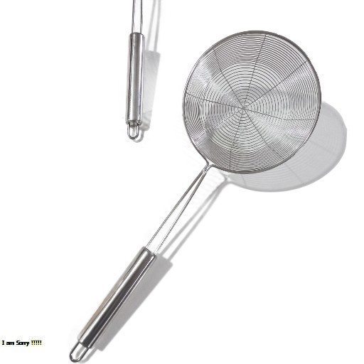 Serok Mie Stainless 16 / Serok Saringan Stainless Besar