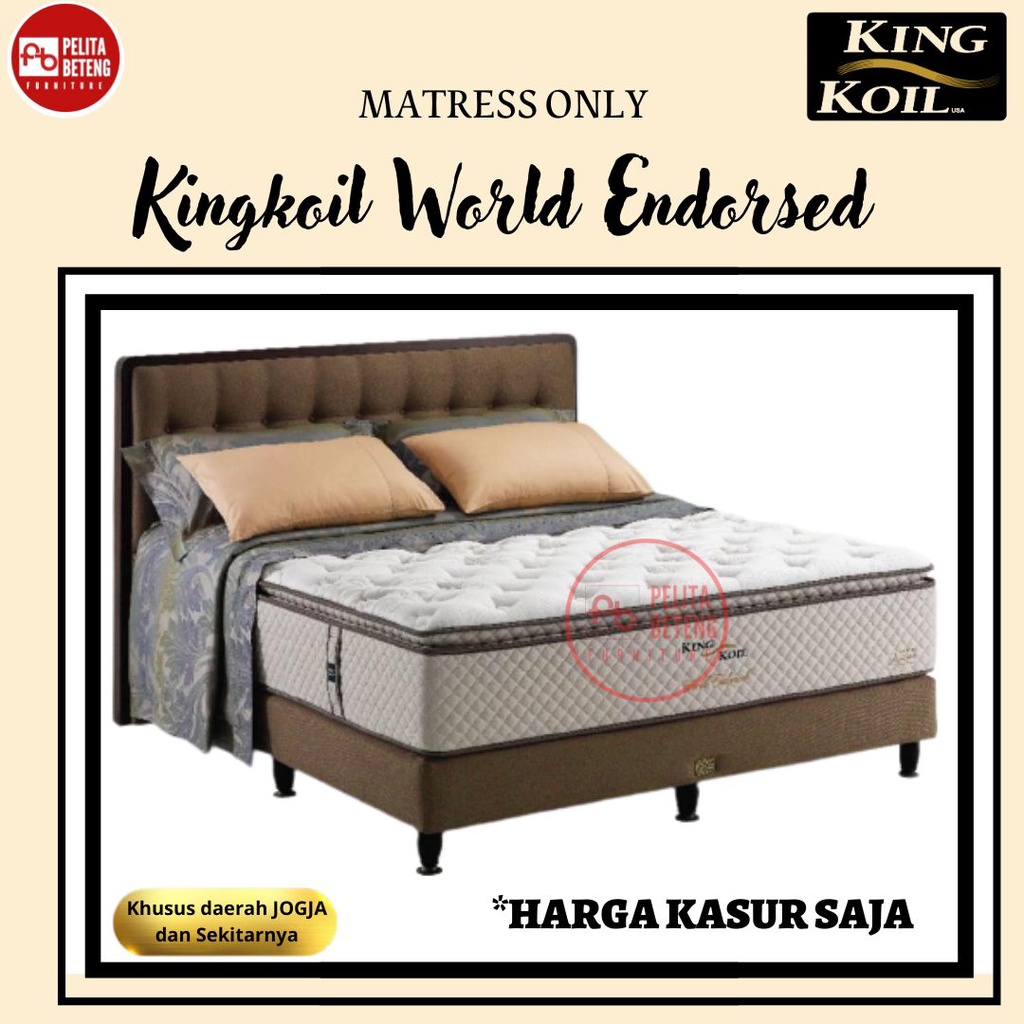 King Koil Kasur World Endorsed WE