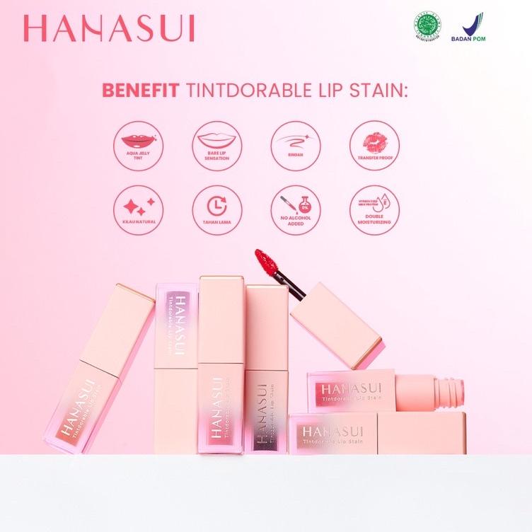 PALING DIMINATI HANASUI Tintdorable Lip Stain Indonesia / Tint Mattedorable Boba Gentle Cleanser Pow