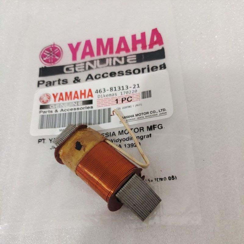spol Spull magnet lampu Coil Lightning Yamaha RX 100 DT 100 YB 100 RS 100 Japan ORIGINAL Distributor