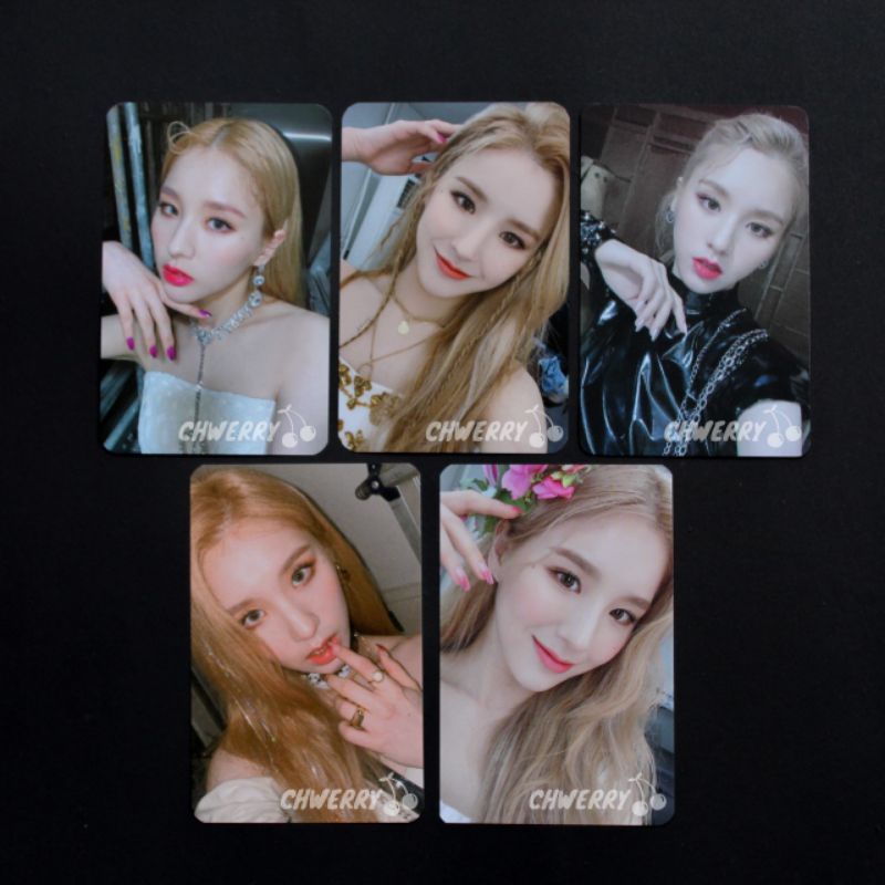 LOONA HEEJIN PHOTOCARD PC ALBUM & POB WITHDRAMA BENEFIT WD