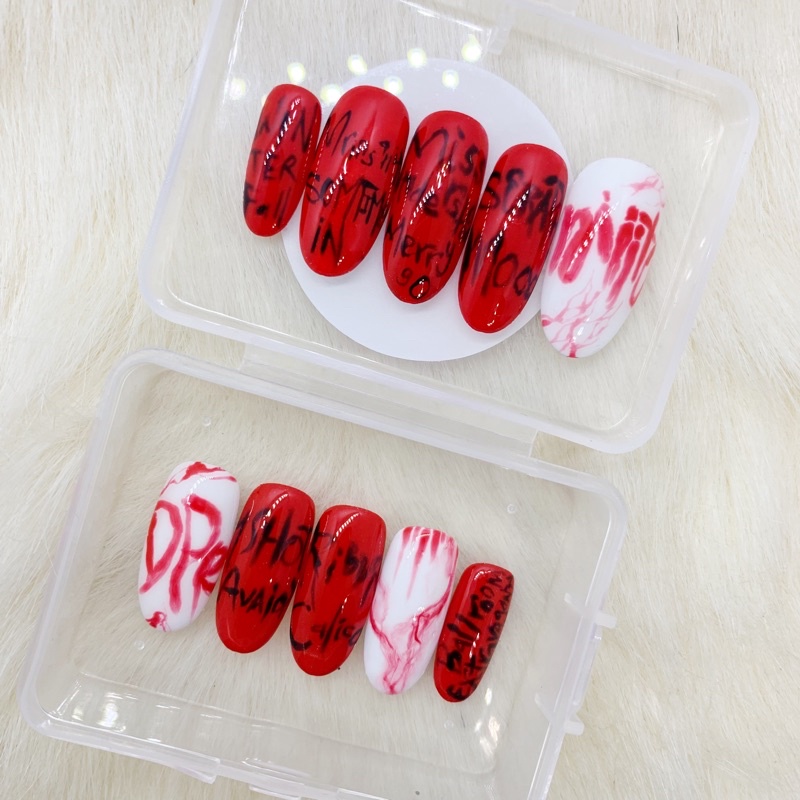 DPR IAN MIITO custom press on nails nail art gel kuku palsu