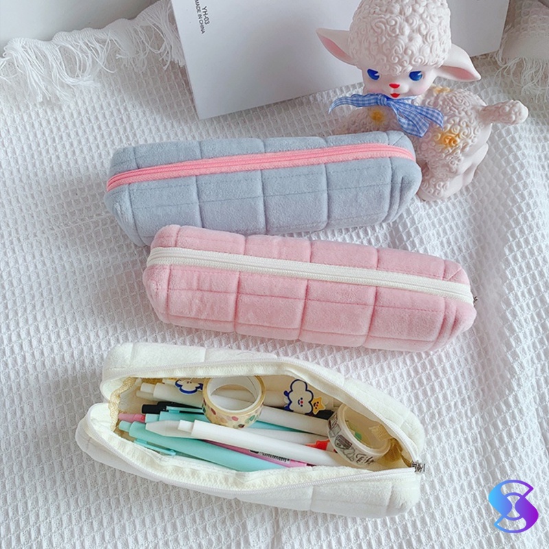 

HenJO Pensil Case/Pensil Pouch/Make Up Tas/MUJI STYLE Tas Pena Kapasitas Besar-Suning Mall