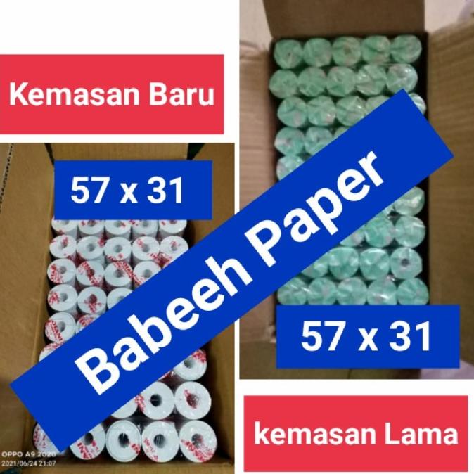 

SALE Kertas Struk Thermal 57x31 Otani