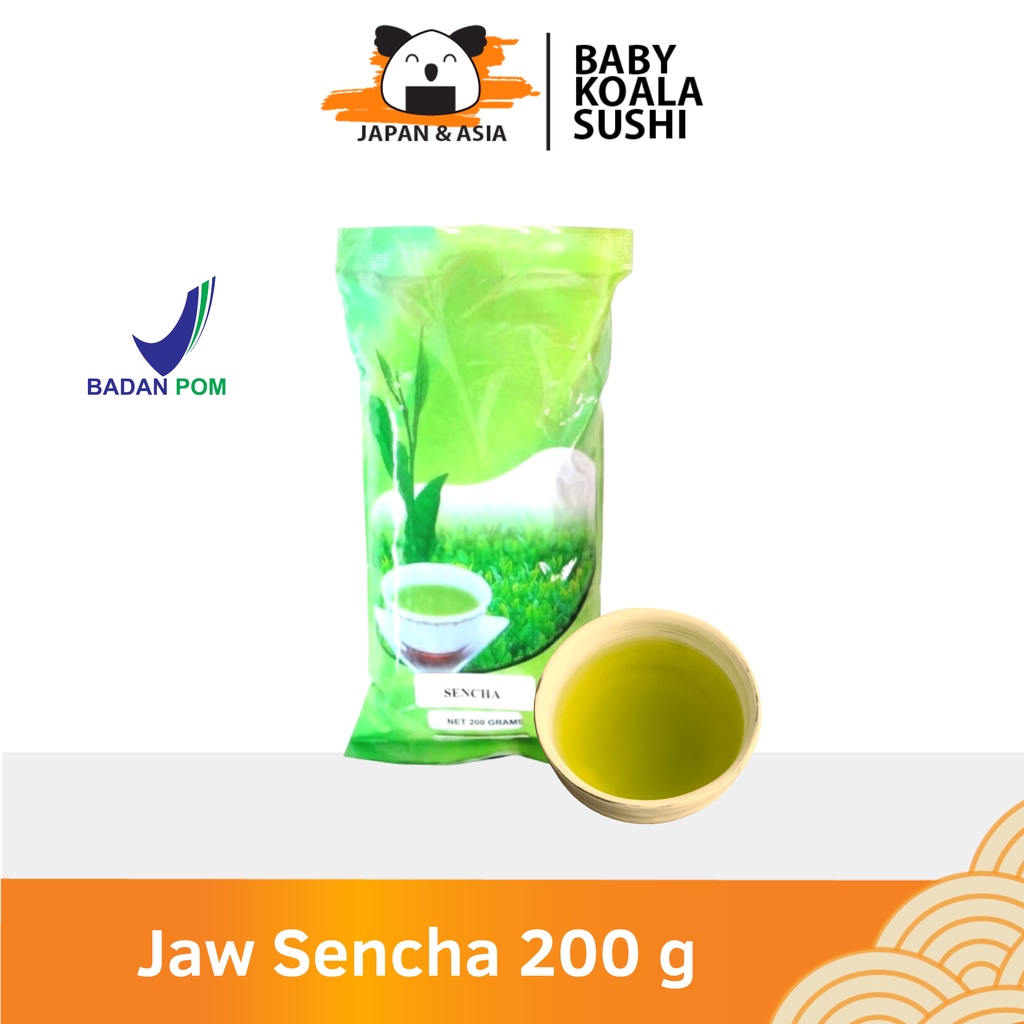 

JAW Sencha Ocha Green Tea Teh Hijau 200 g Halal
