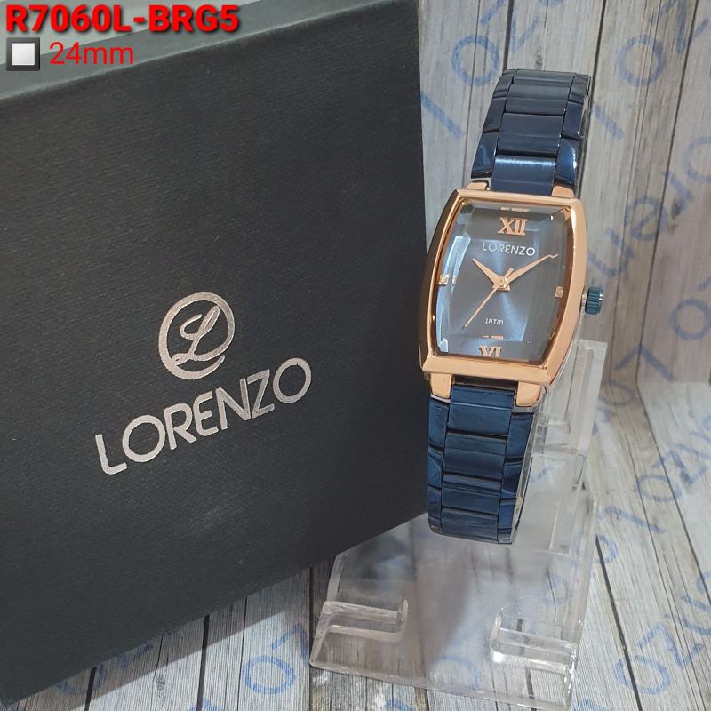 jam tangan wanita lorenzo original 7060