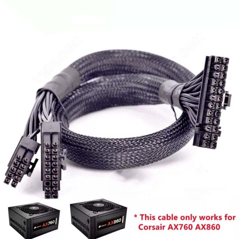 kabel modular 24 pin to 18+10 pin Corsair AX760/860