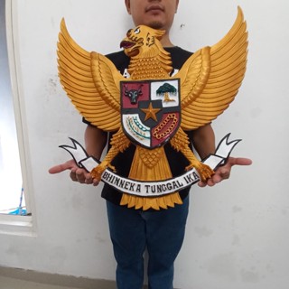 Jual Hiasan Dinding Pajangan Dekorasi Burung Garuda Pancasila Indonesia
