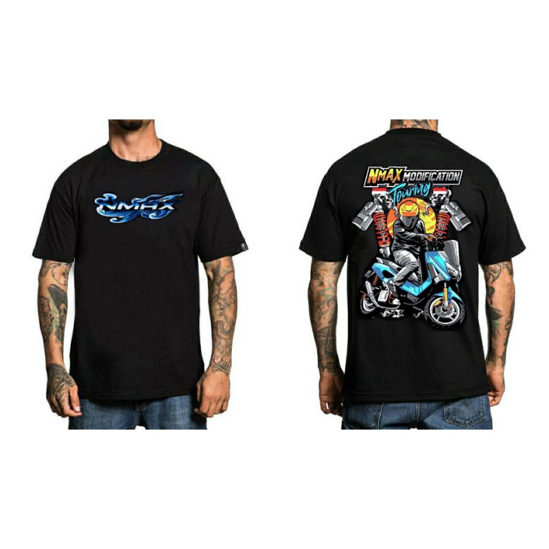kaos Yamaha nmax, kaos nmax,kaos nmax modifikasi,kaos sunmori