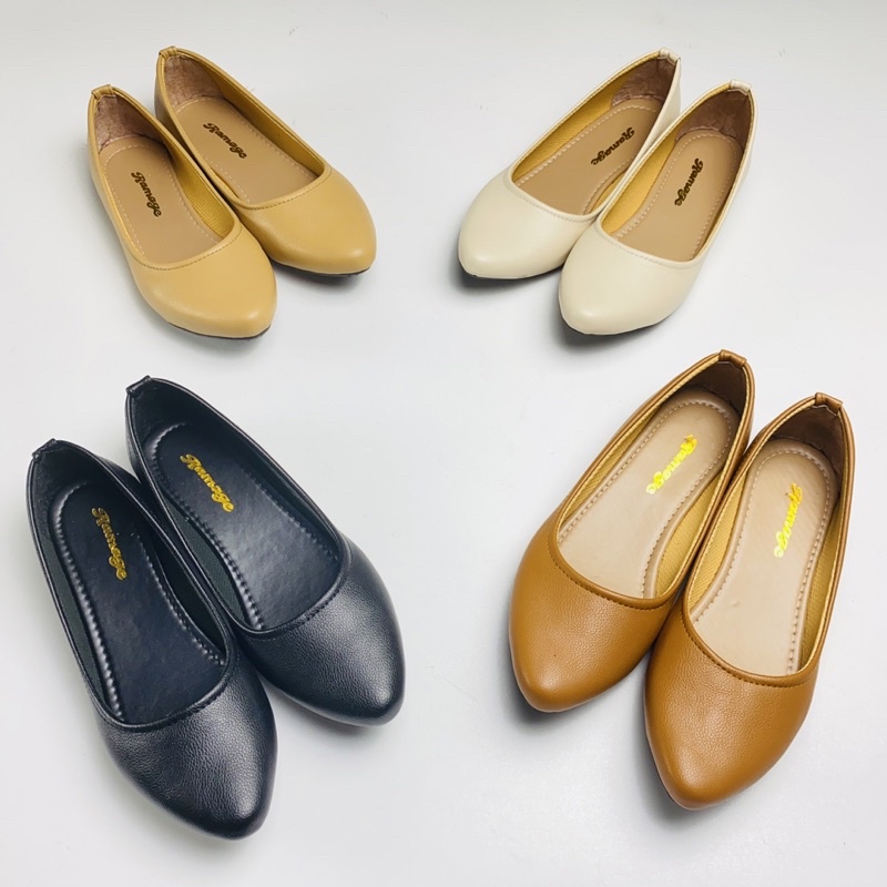 PROMO MURAH !!! Ramage Flat Shoes Sepatu Wanita Polos  HS-01
