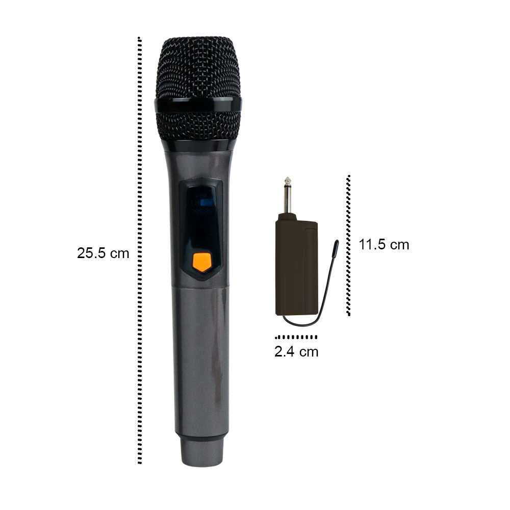 G-MARK Mikrofon Karaoke Wireless Portable KTV - X220U ( Al-Yusi )