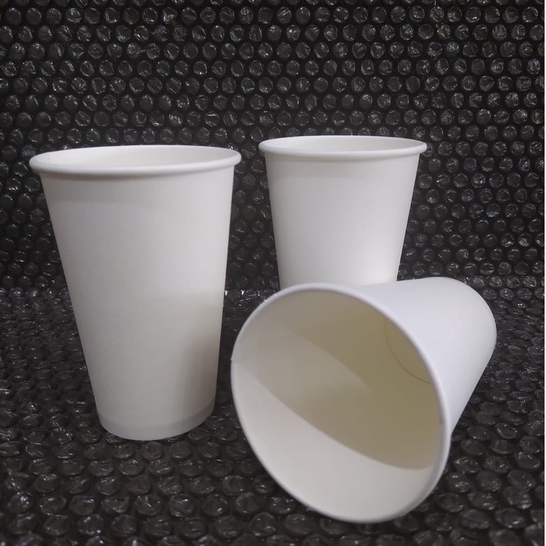 Paper cup 12 oz / gelas kertas / polos & motif