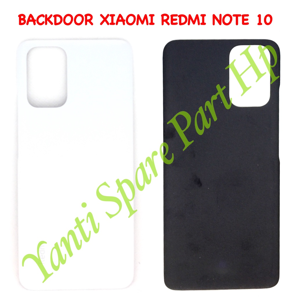 Backdoor Tutup Belakang Xiaomi Redmi Note 10 Original New