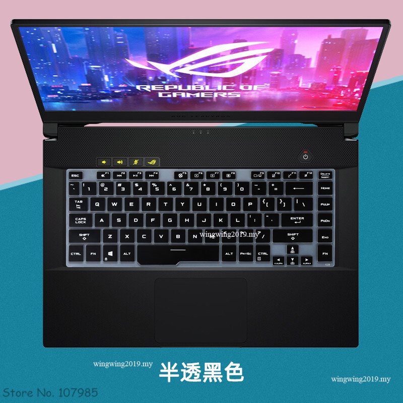 Casing Untuk Asus ROG Zephyrus M GU502L GU502LW GU502GV GU502LU GU502KV GU502DU gu502 15.6&amp;quot; Skin Pelindung Keyboard Laptop