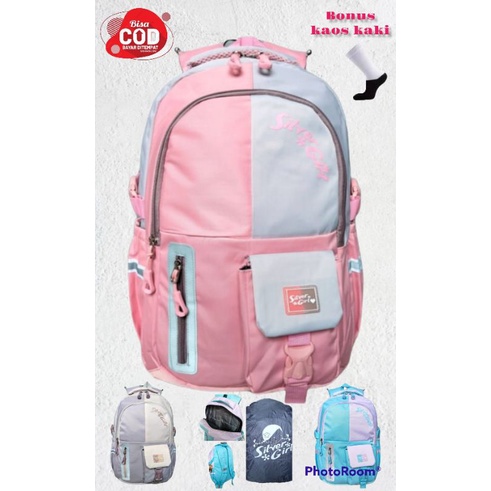 Tas ransel anak perempuan SD SMP SMA original Alto girl