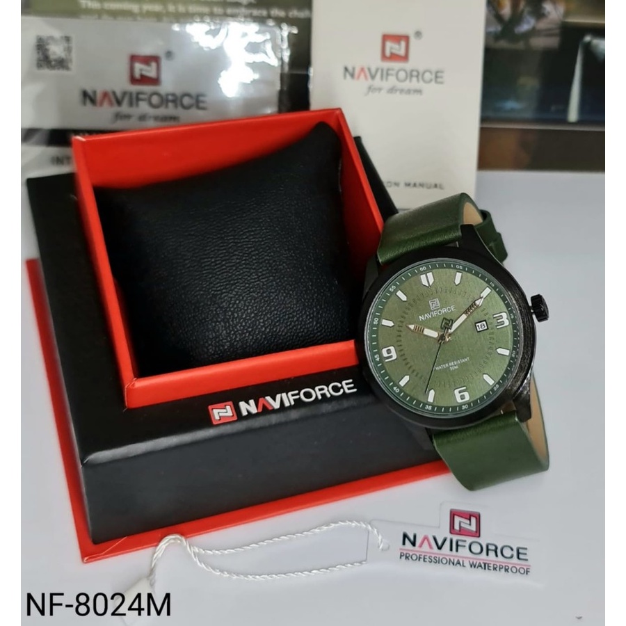 JAM TANGAN PRIA NAVIFORCE NF8024M NF8024 NF 8024 ORIGINAL