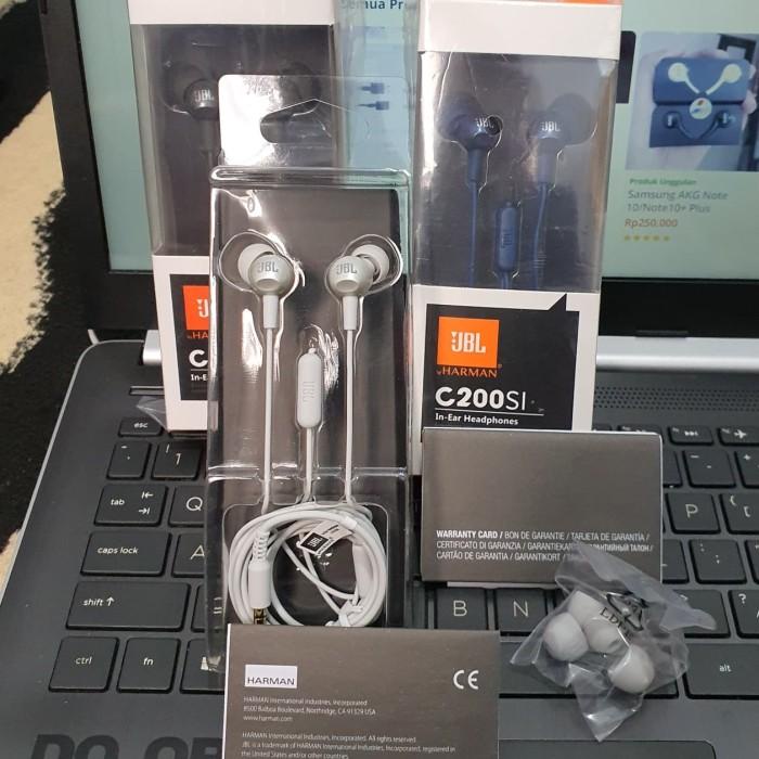 JBL C200Si Handsfree Earphone Headset HEADPHONES JBL C200SI ORIGINAL