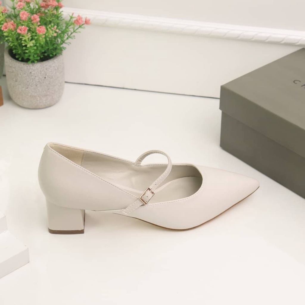 SEPATU KERJA WANITA CK CKS372 BLOCK HEELS PREMIUM IMPORT