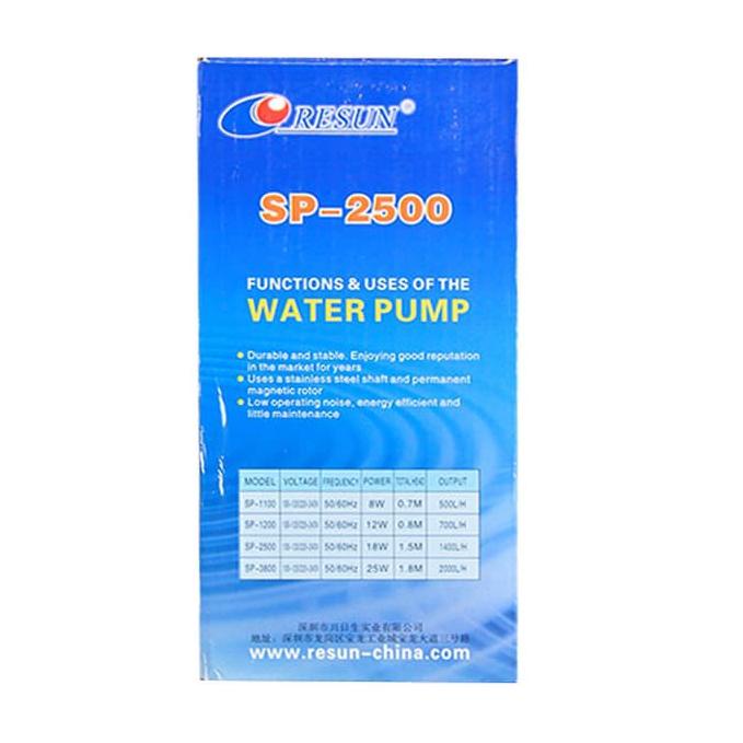 RCK.18Oc22ᶠ ‣ Resun SP-2500 Pompa Air Akuarium Aquarium hidroponik water pump 18watt