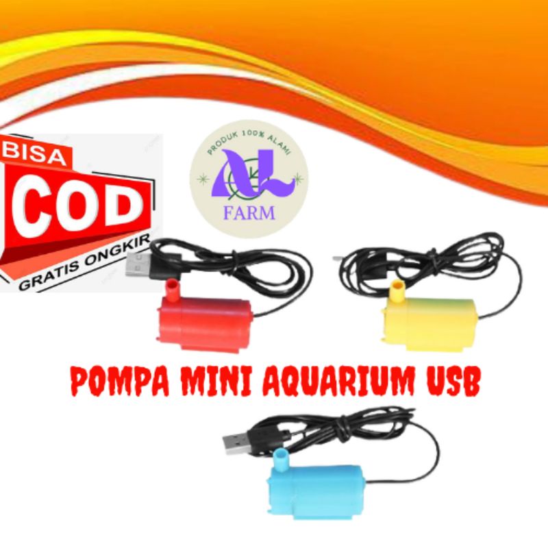 Pompa DC Aquarium Usb ALFARM