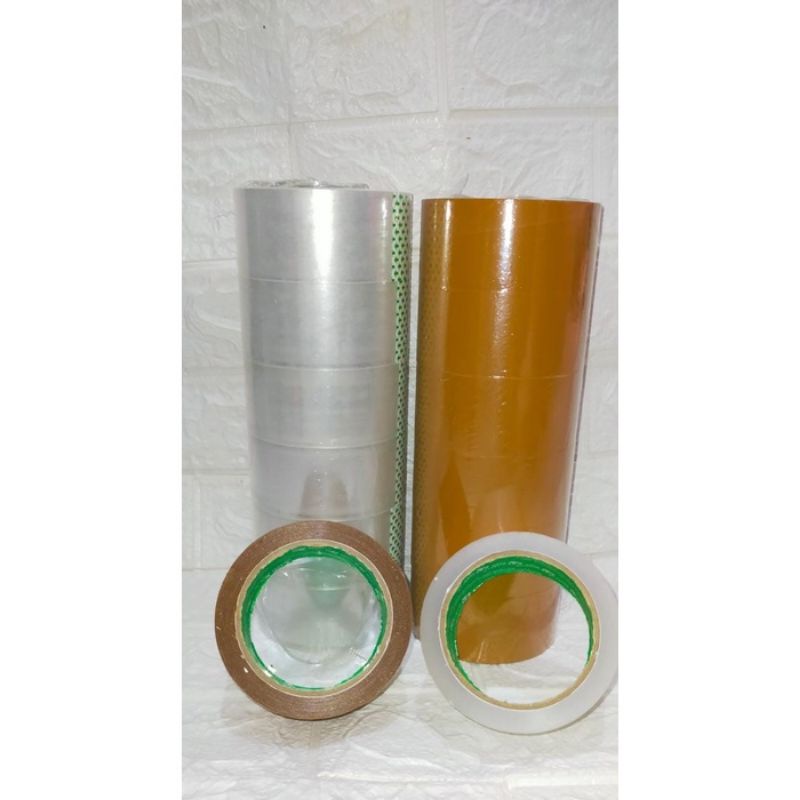 

LAKBAN 2 INCH x 100 YARD 6ROLL LAKBAN 45mm 100YARD 2INCH / KUALITAS LAKBAN DAIMARU 1 SLOT 6 ROLL