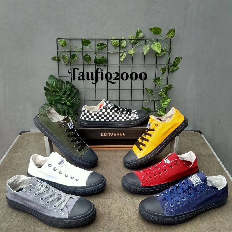 Sepatu Converse All Star Poxing Sol Hitam Sneakers