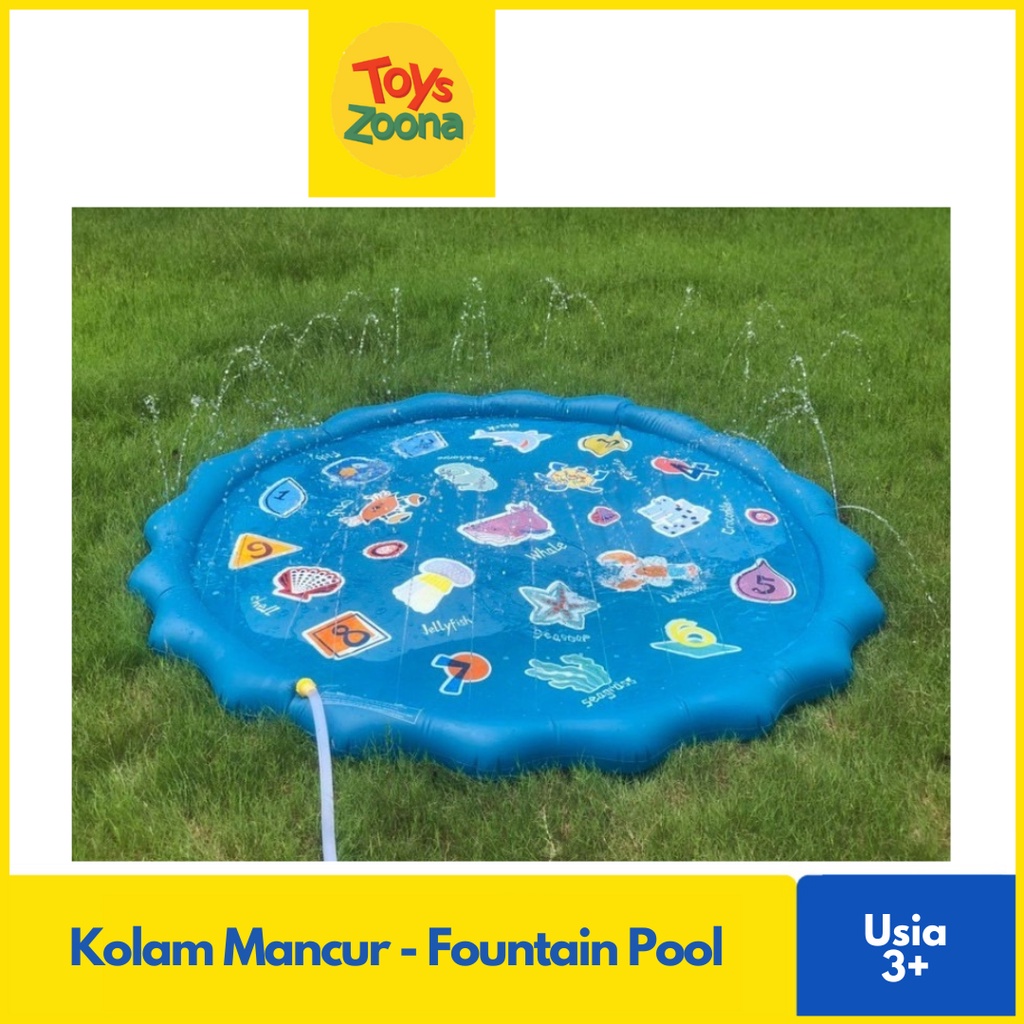 ToysZoona Kolam Renang Anak Murah Mandi Bola Inflatable Kids Family Pool KISUBO (Japan Quality) Ukuran 1.55 M / 2 M /  2.62 M / 3 M