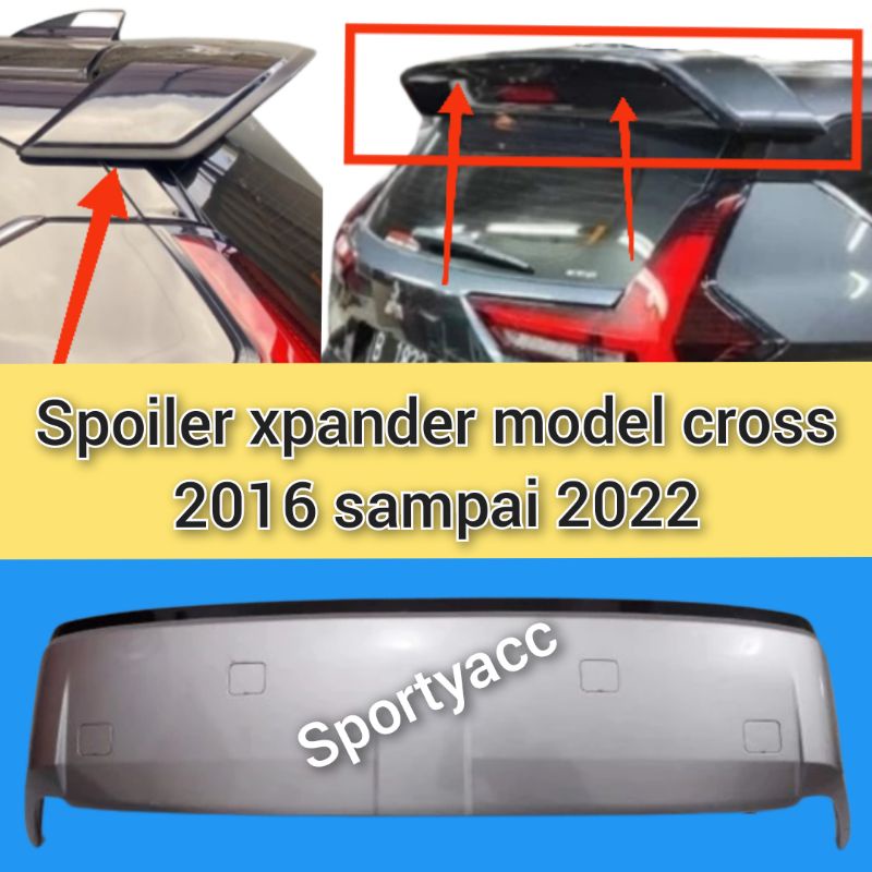 spoiler mitsubishi xpander 2016 sampai 2023 allnew livina semua tipe xpander bisa xpander cross