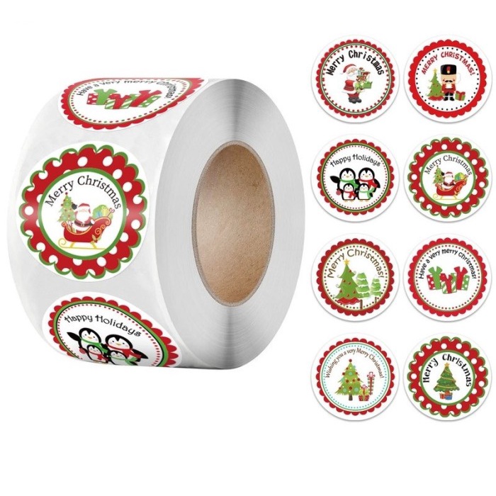

Stiker Label Natal - Christmas Sticker 1