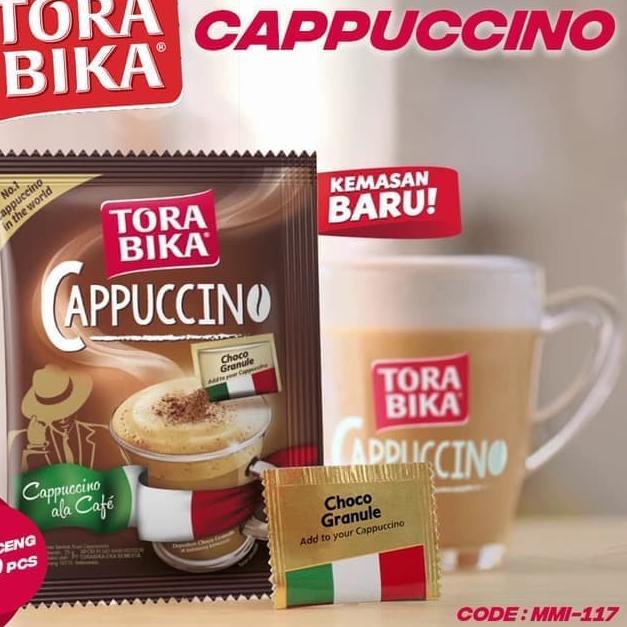 

Top Seller--Bisa COD - Kopi Torabika Cappuccino 1 Renceng 10 Sachet Extra Choco Granule