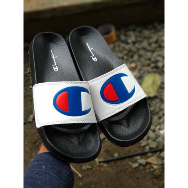 Sendal Champion Grade Original, Sandal slides Champions import, Sandal Slop Pria champion