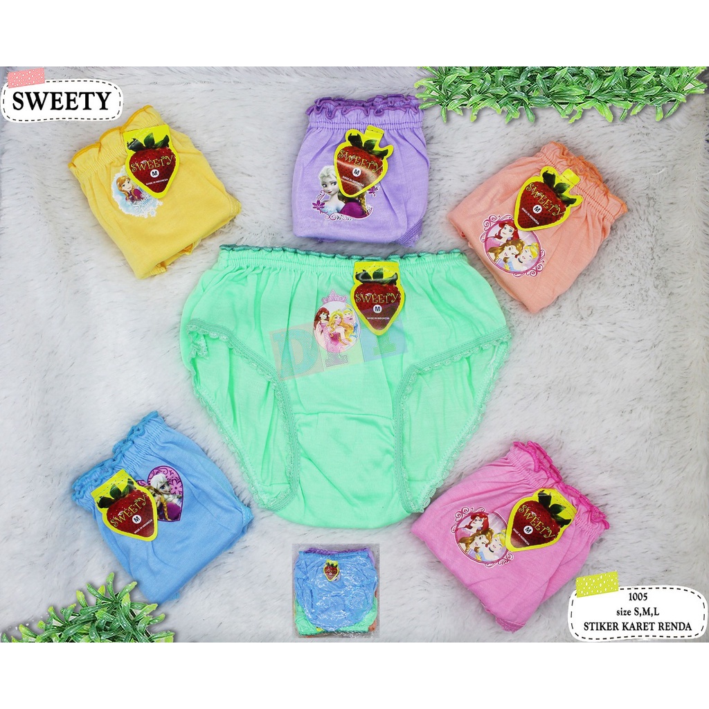 IL - CELANA DALAM ANAK BABY CEWEK JOLIE KIDS/ESSEN | CD ANAK CEWEK SWEETY 1005