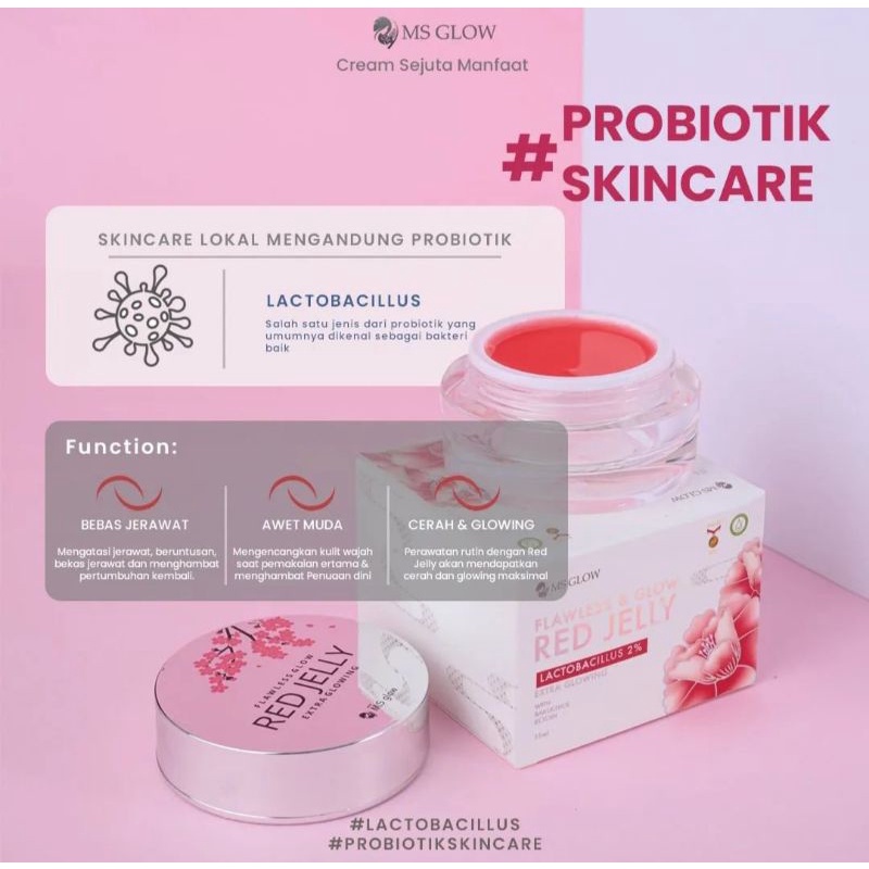 RED JELLY, GOLD JELLY MS GLOW ORIGINAL 100% UANG KEMBALI JIKA PALSU
