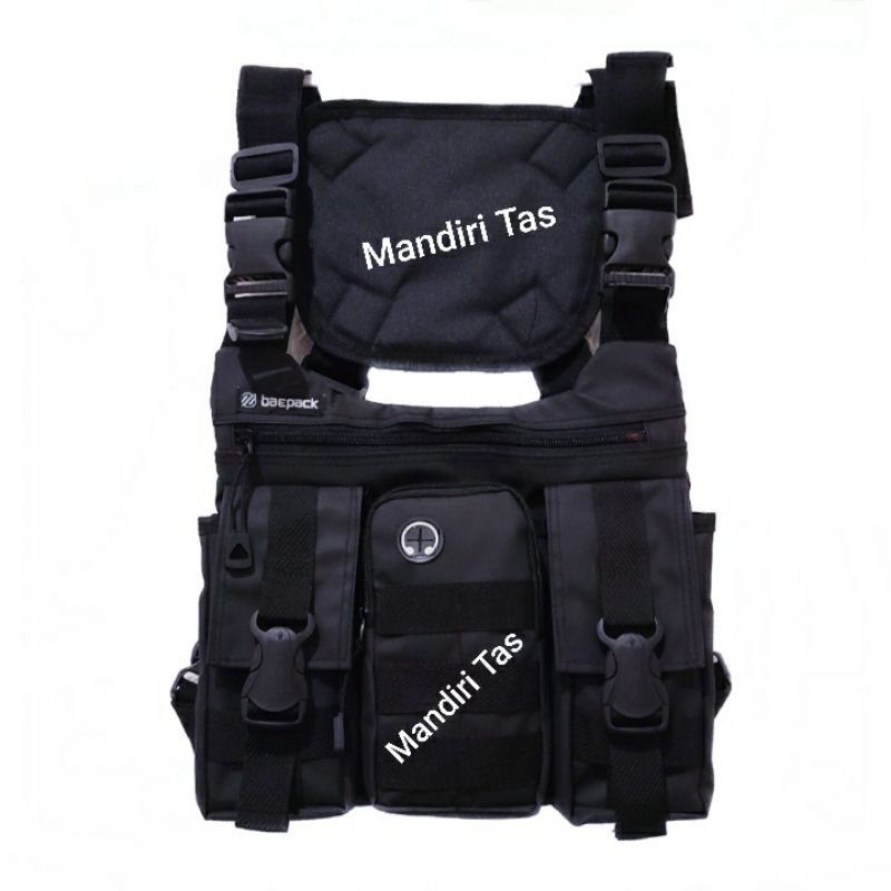 Tas dada pria Chest bag tactical waterproof