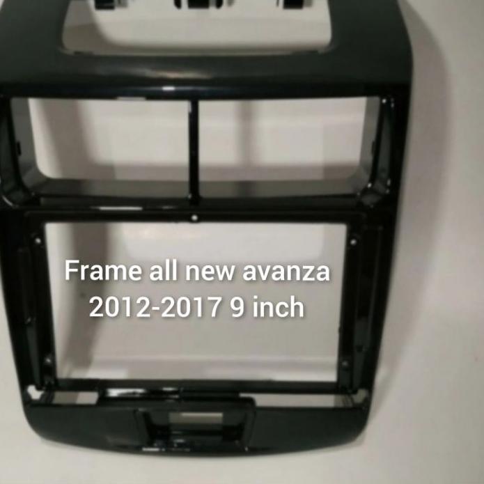 Hot Sale frame tape mobil double din 9 inch mobil all  avanza 2012-2017 ~