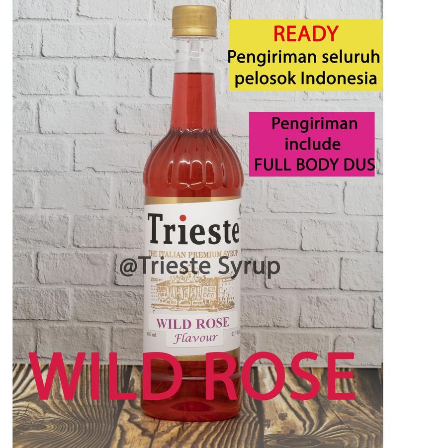

Import ✨Terbaik✨ TRIESTE SYRUP rasa WILD ROSE buruan