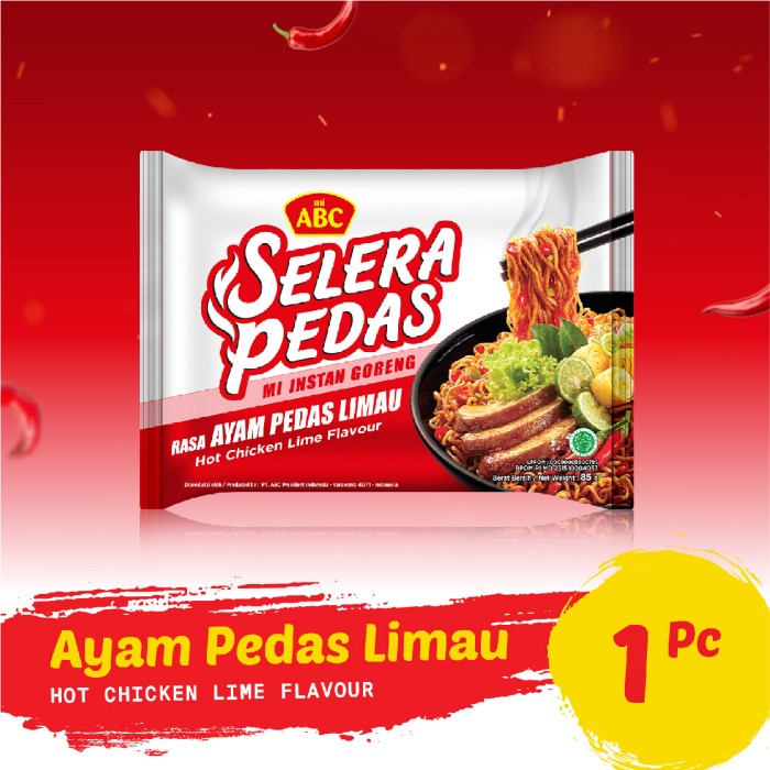 

TERBARU ABC Rasa Goreng Ayam Pedas Limau 85gr