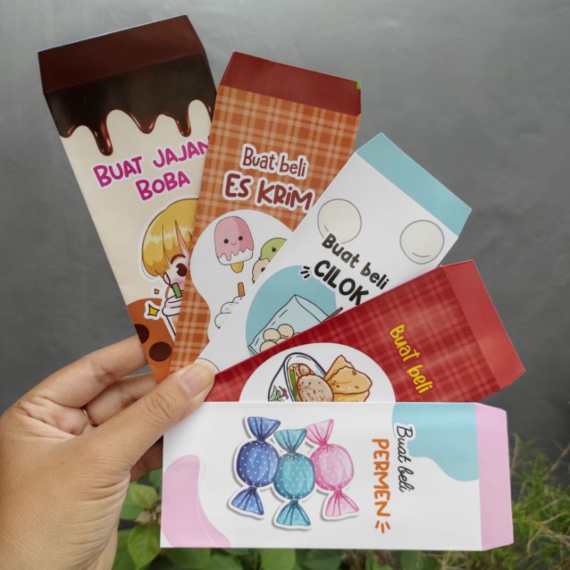 

1 Pack Isi 10 lembar Amplop Tebal JUMBO AP120 || BEBAS pilih motif