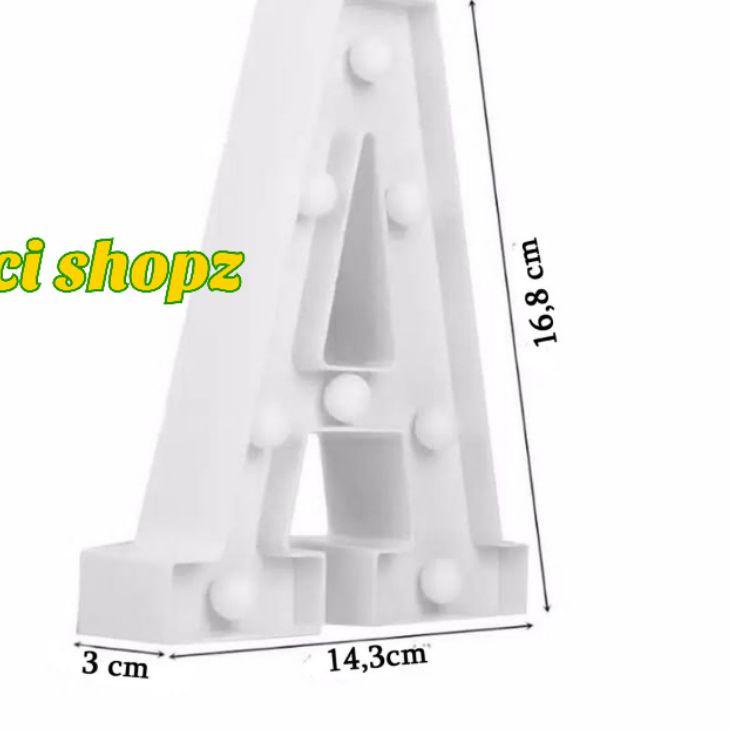 ➨lb Seller ( A Sampai Q) Lampu Led Huruf / Lampu Huruf / Lampu Hias 99