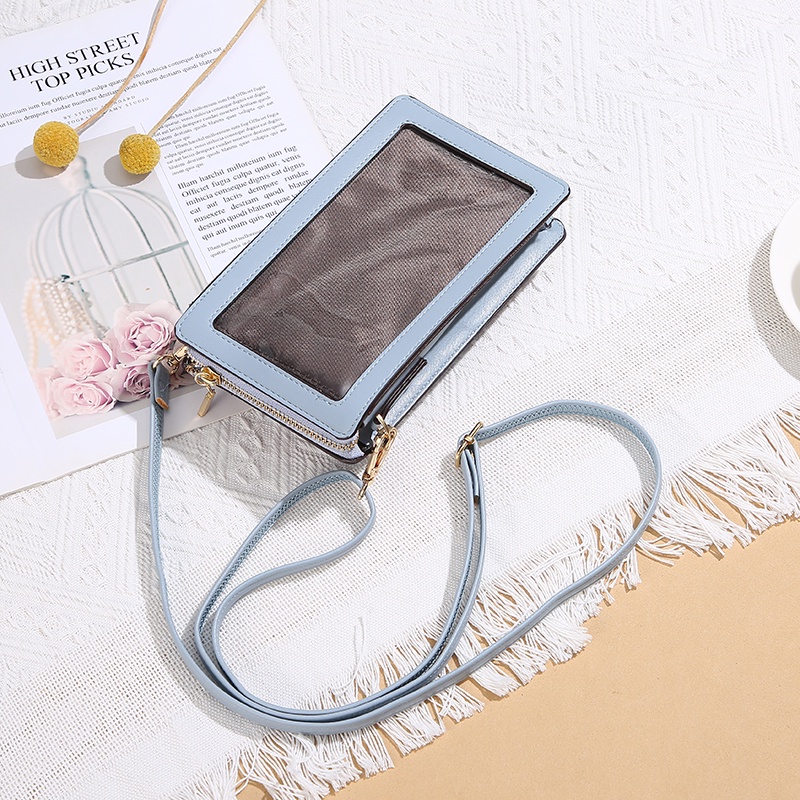 Khatin Dompet HP Touchscreen / Layar Sentuh / Premium Import / Tas Selempang Bahu Wanita / ORI FAONE- F409