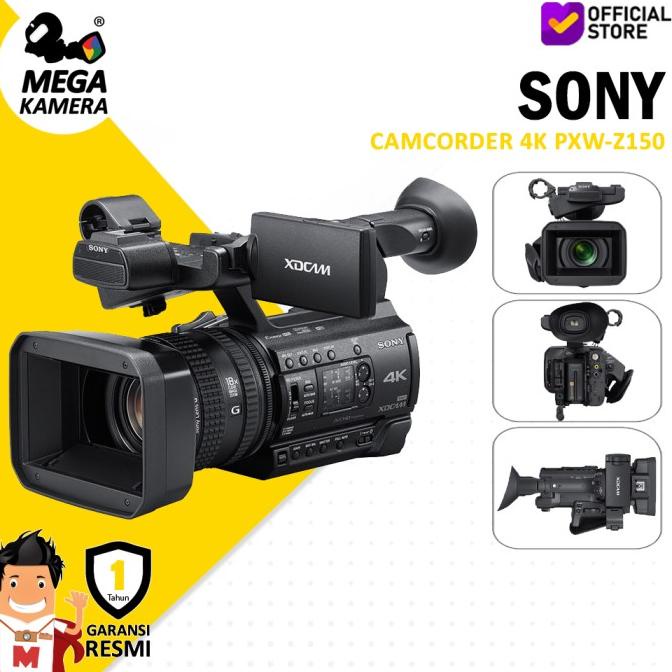 [ Promo ] Sony Pxw-Z150 4K Xdcam Camcorder - Drone Kamera Dan Aksesoris