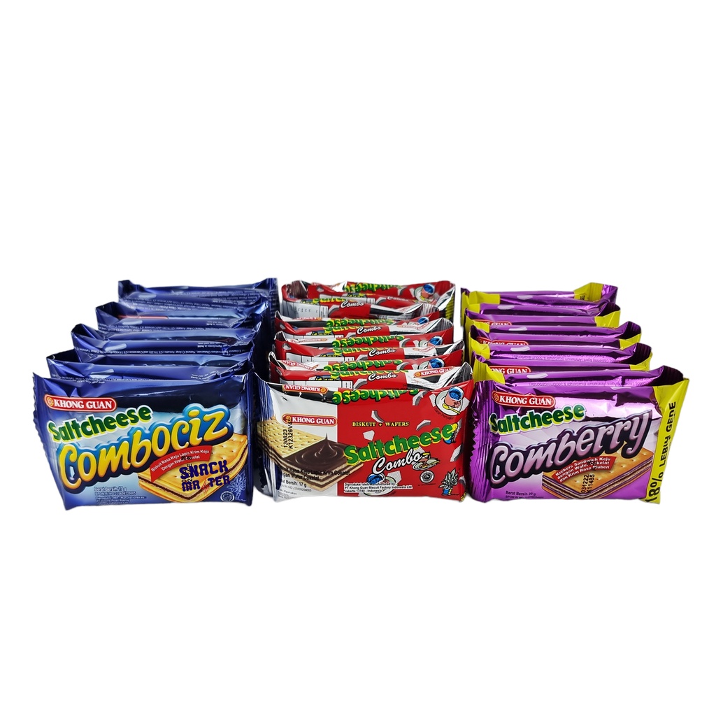 

Khong Guan Saltcheese Renceng - Netto 10bks x 20 gr