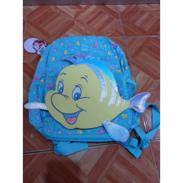 Tas Smiggle Disnep Hoodie Backpack Blue