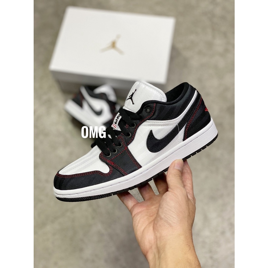Air Jordan 1 Low SE Utility Black White Gym Red BNIB Original 100%