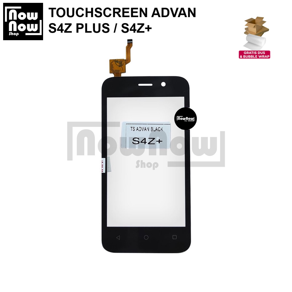TOUCHSCREEN TS LAYAR SENTUH TC ADVAN S4Z PLUS S4Z+ TOUCH SCREEN KACA LCD KACA LAYAR DEPAN