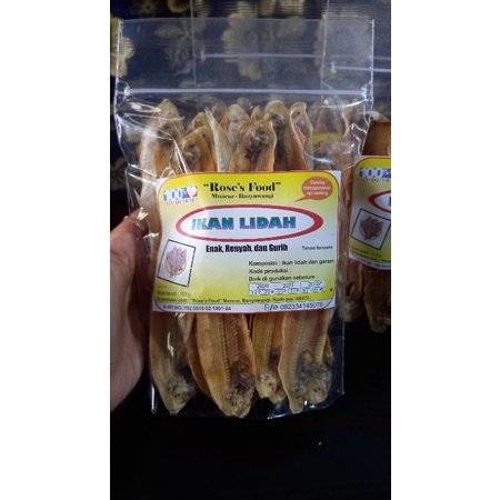 

IKAN SEBELAH KERING/IKAN ASIN/IKAN SEBELAH isi 100 gr