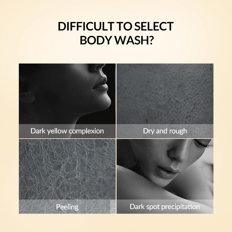 BIOAQUA 24K Gold Body Wash 400ml BPOM