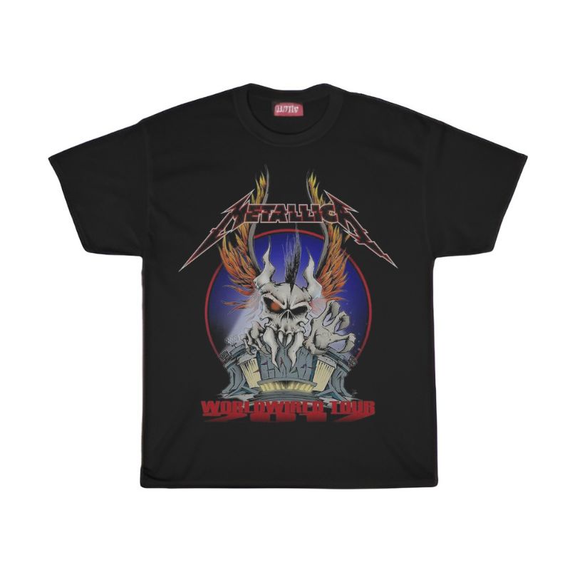 KAOS / T SHIRT / METALLICA / KAOS BAND METALLICA WORLDWIRED TOUR